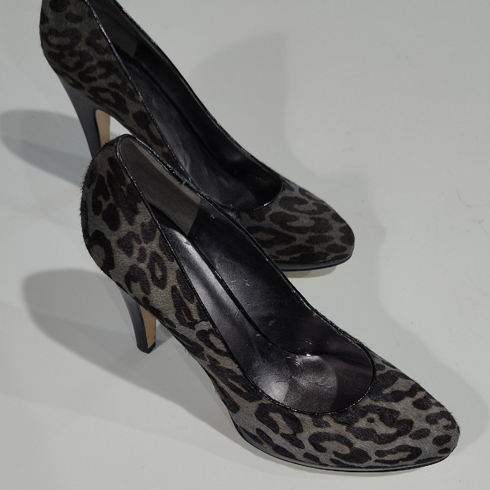 Nine West Leopard Print Women's Heels Size 10 1/2